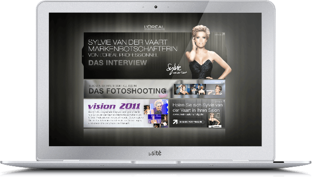 Microsite Sylvie van der Vaart